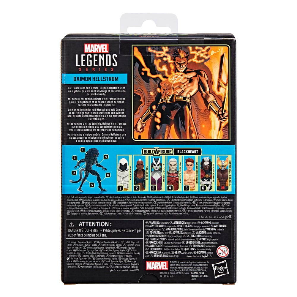 Strange Tales Marvel Legends Actionfigur Daimon Hellstrom (BAF: Blackheart) 15 cm - Versand: 5-7 Tage nach Bestellung