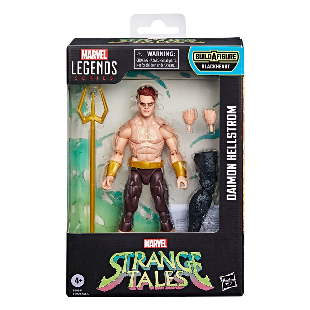 Strange Tales Marvel Legends Actionfigur Daimon Hellstrom (BAF: Blackheart) 15 cm - Versand: 5-7 Tage nach Bestellung