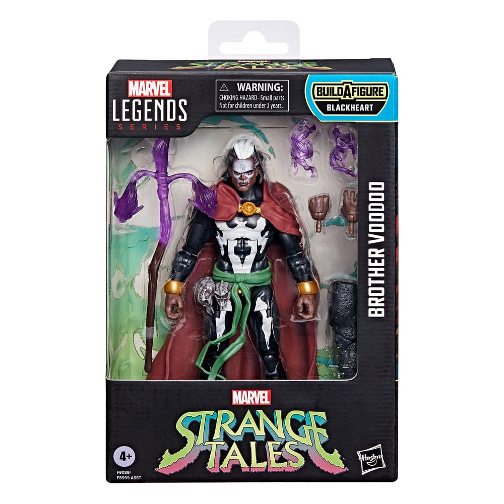 Strange Tales Marvel Legends Actionfigur Brother Voodoo (BAF: Blackheart) 15 cm - Versand: 5-7 Tage nach Bestellung