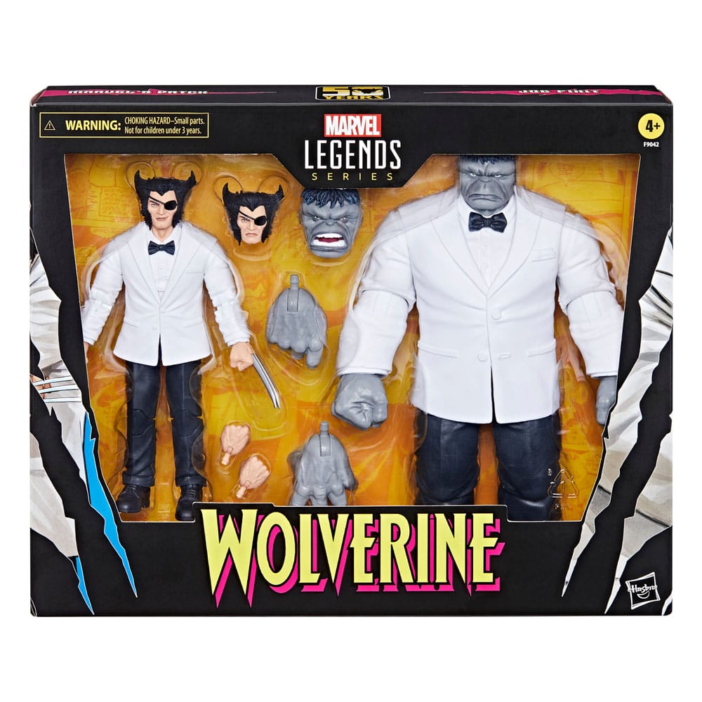 Wolverine 50th Anniversary Marvel Legends Actionfiguren 2er-Pack Marvel's Patch & Joe Fixit 15 cm - Preorder - ETA: 14.01.2026
