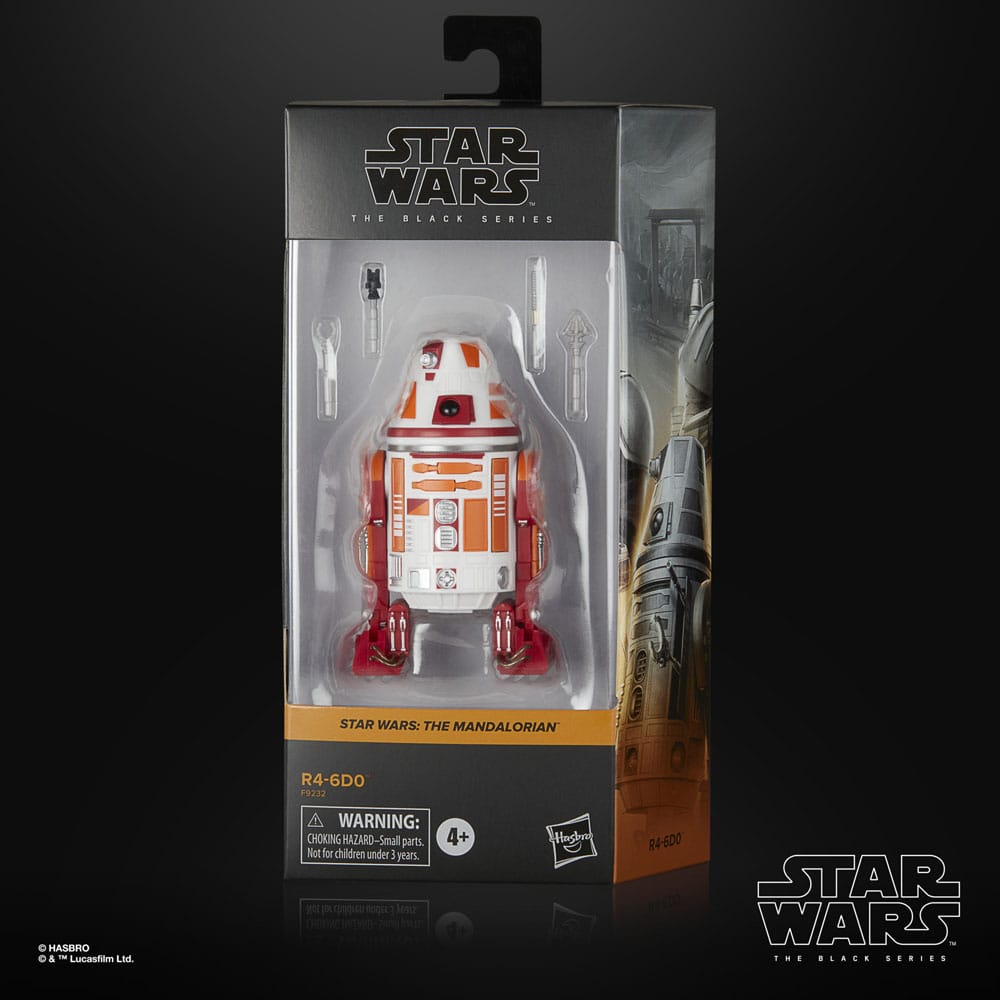 Star Wars: The Mandalorian Black Series Actionfigur R4-6D0 15 cm - Versand: 5-7 Tage nach Bestellung