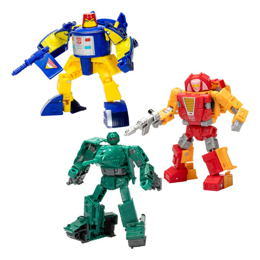 Transformers Legacy United Deluxe Class Actionfiguren 3er-Pack Go-Bot Guardians 14 cm - Versand: 5-7 Tage nach Bestellung