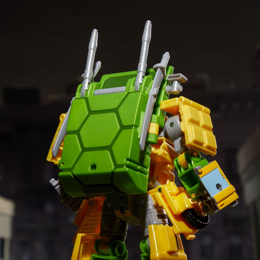 Transformers x Teenage Mutant Ninja Turtles Actionfigur Party Wallop 18 cm - Preorder - ETA: 09.01.2026