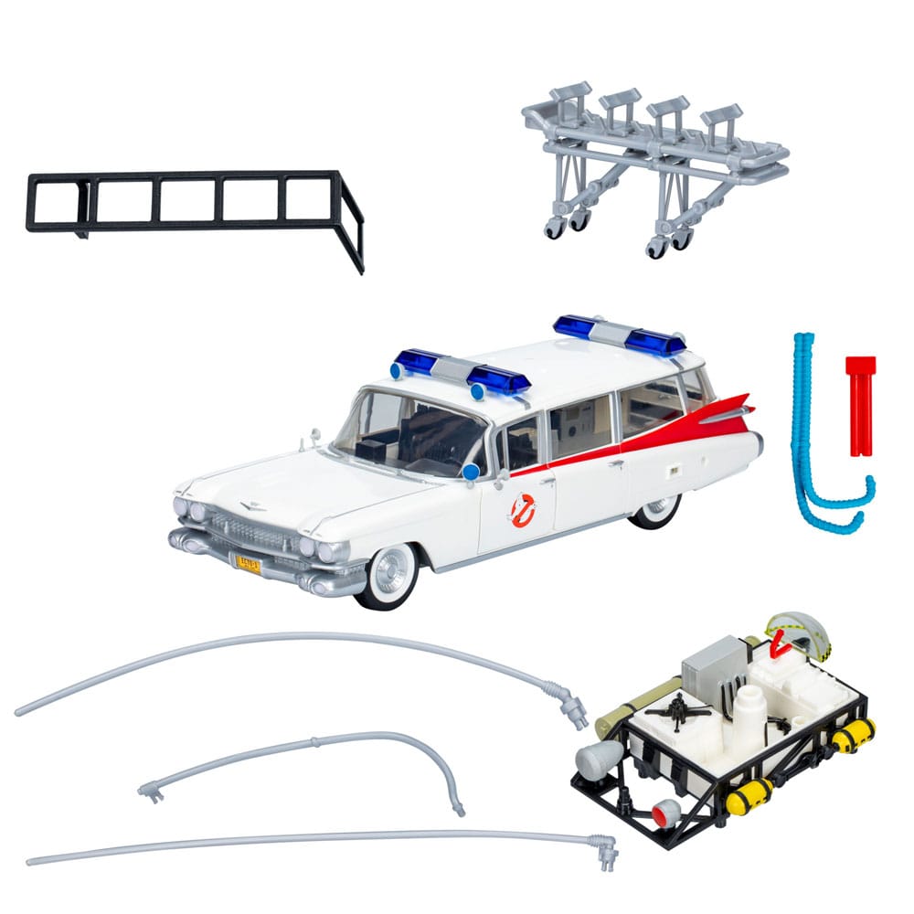 Ghostbusters Plasma Series Fahrzeug 1/18 Ecto-1 (1984) - Versand: 5-7 Tage nach Bestellung