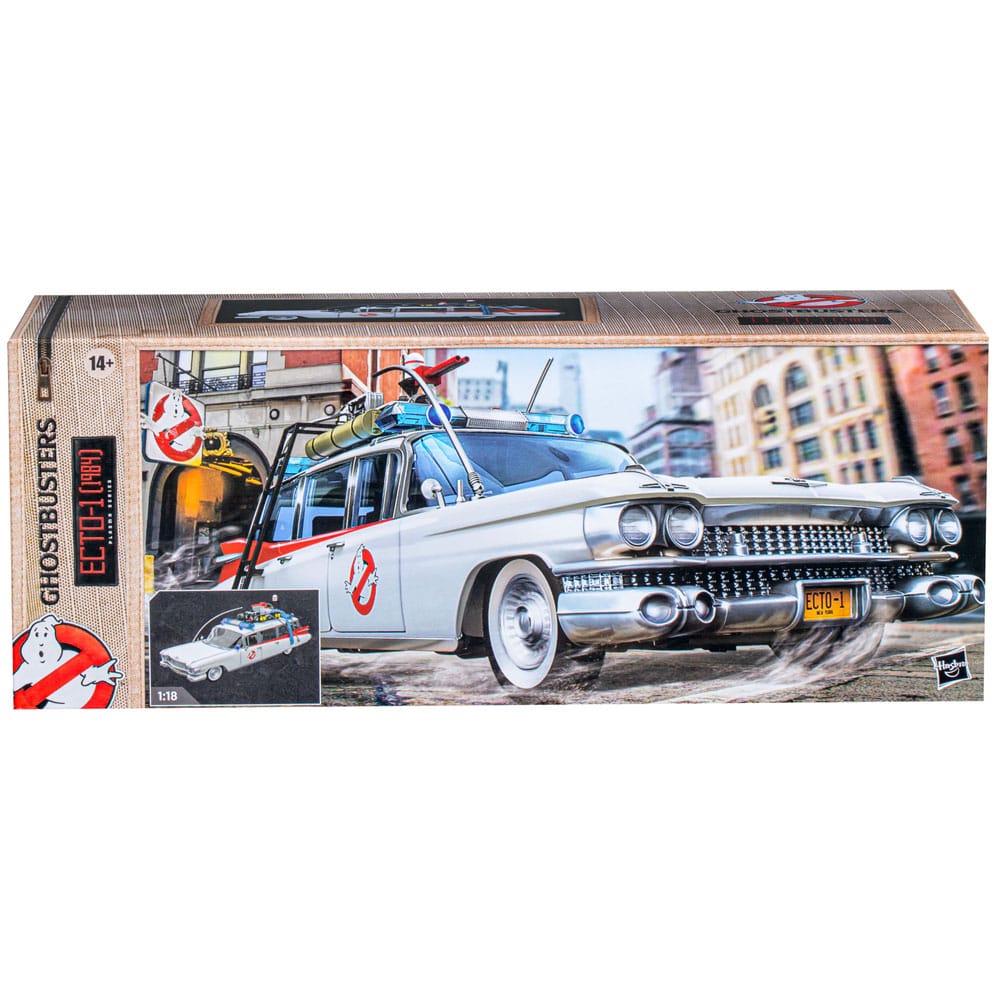 Ghostbusters Plasma Series Fahrzeug 1/18 Ecto-1 (1984) - Versand: 5-7 Tage nach Bestellung