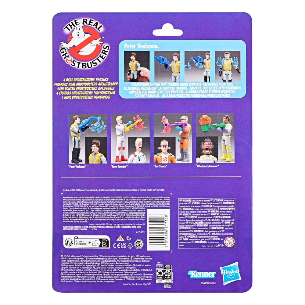 The Real Ghostbusters Kenner Classics Actionfigur Peter Venkman & Gruesome Twosome Geist - Versand: 5-7 Tage nach Bestellung