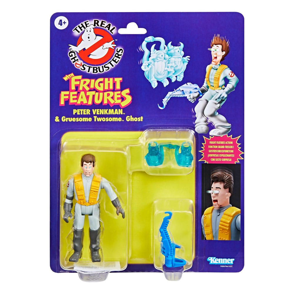 The Real Ghostbusters Kenner Classics Actionfigur Peter Venkman & Gruesome Twosome Geist - Versand: 5-7 Tage nach Bestellung