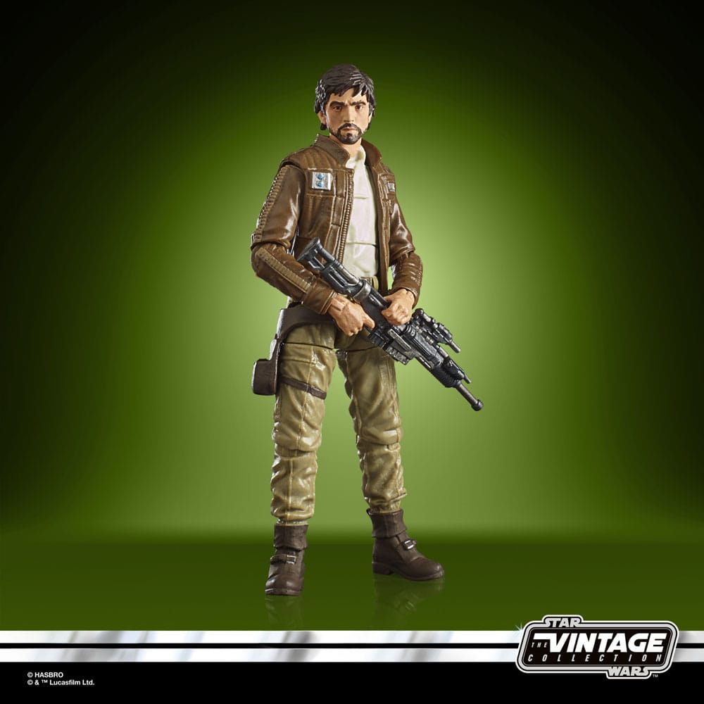 Star Wars: Rogue One Vintage Collection Actionfigur Captain Cassian Andor 10 cm - Versand: 5-7 Tage nach Bestellung