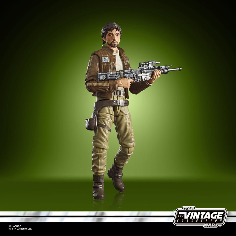 Star Wars: Rogue One Vintage Collection Actionfigur Captain Cassian Andor 10 cm - Versand: 5-7 Tage nach Bestellung