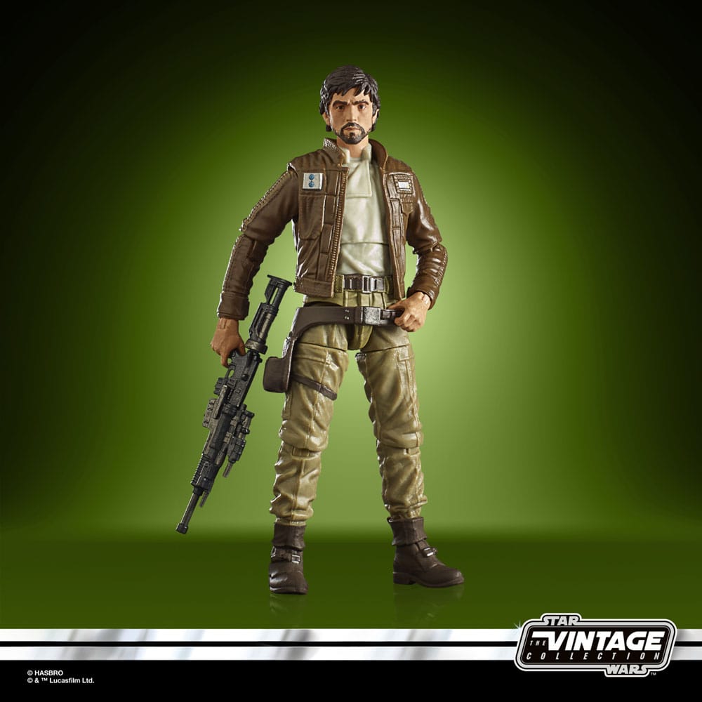 Star Wars: Rogue One Vintage Collection Actionfigur Captain Cassian Andor 10 cm - Versand: 5-7 Tage nach Bestellung