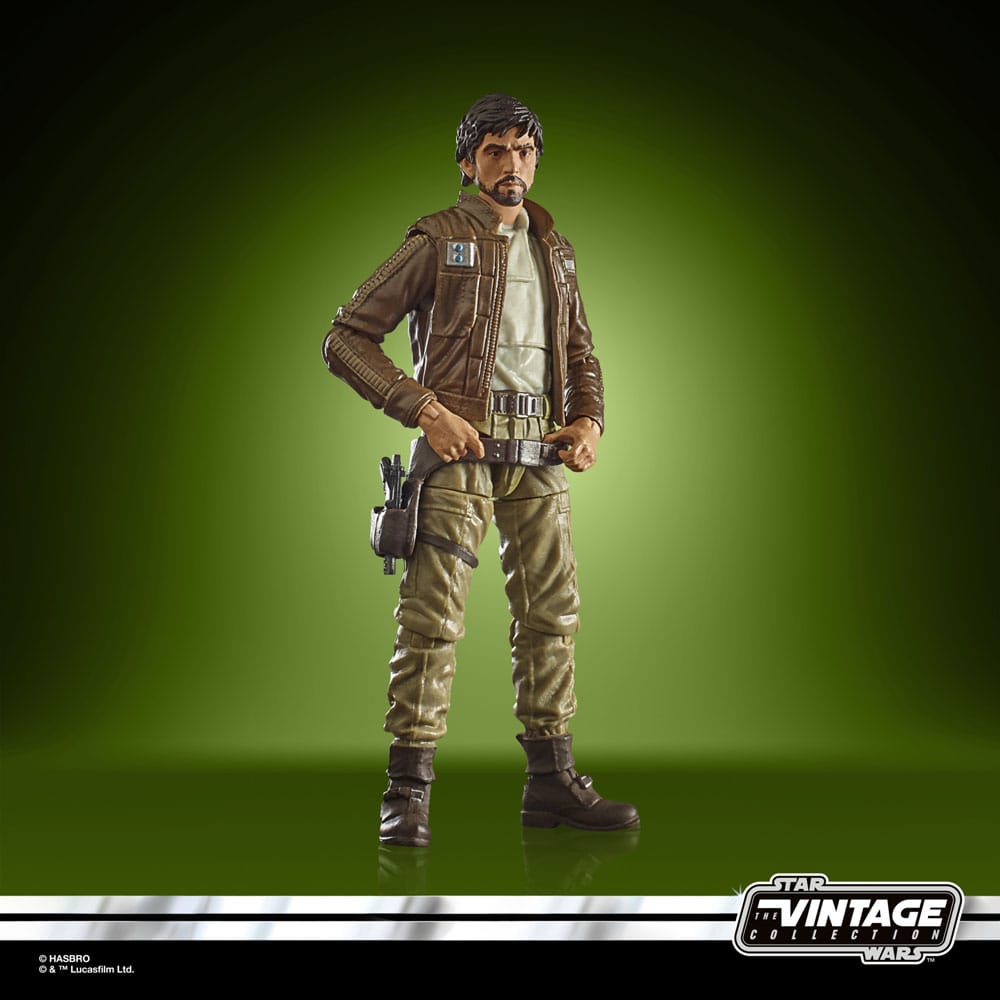 Star Wars: Rogue One Vintage Collection Actionfigur Captain Cassian Andor 10 cm - Versand: 5-7 Tage nach Bestellung