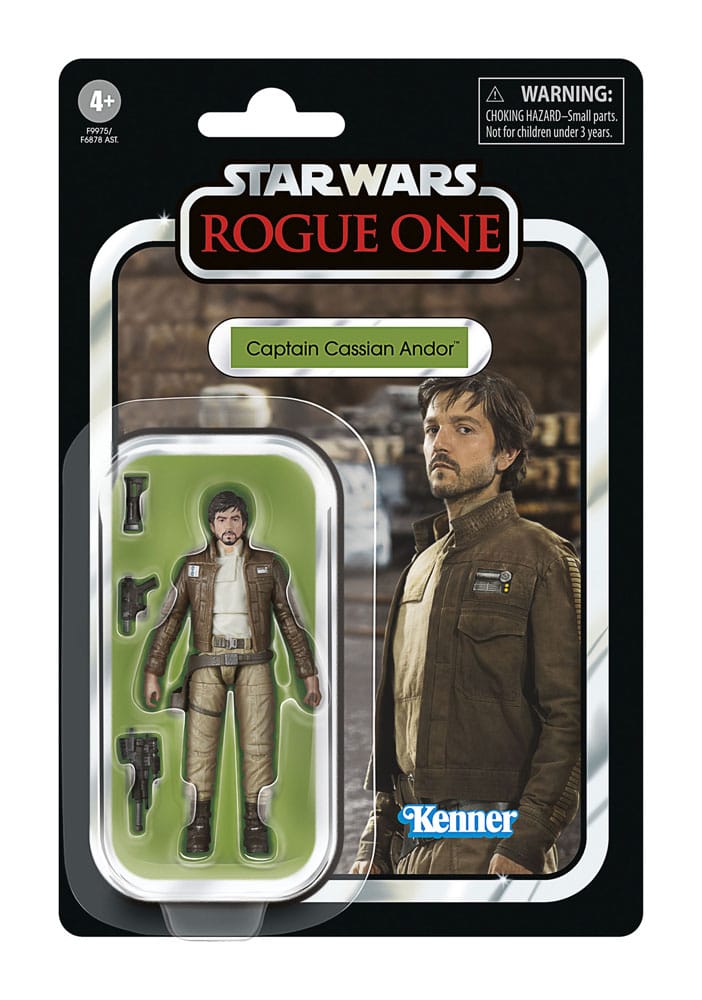Star Wars: Rogue One Vintage Collection Actionfigur Captain Cassian Andor 10 cm - Versand: 5-7 Tage nach Bestellung