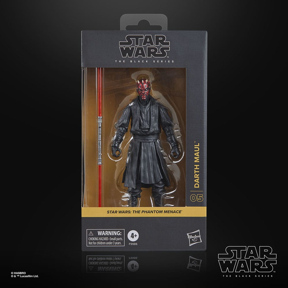 Star Wars Episode I Black Series Actionfigur Darth Maul 15 cm - Versand: 5-7 Tage nach Bestellung