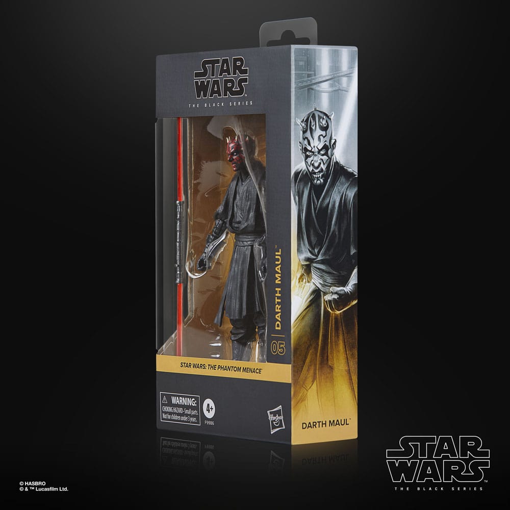 Star Wars Episode I Black Series Actionfigur Darth Maul 15 cm - Versand: 5-7 Tage nach Bestellung