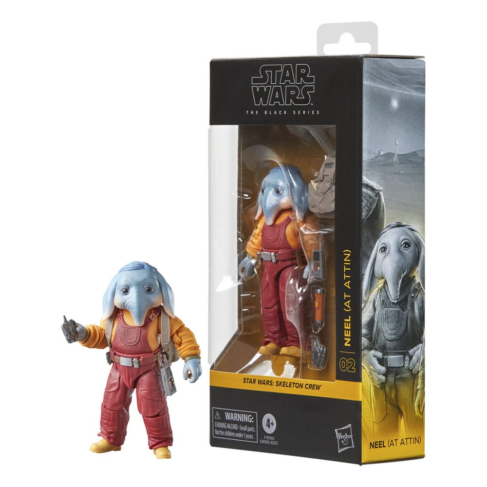 Star Wars: Skeleton Crew Black Series Actionfigur Neel (At Attin) 15 cm - Versand: 5-7 Tage nach Bestellung