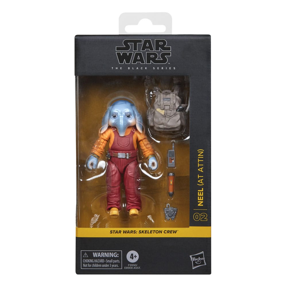 Star Wars: Skeleton Crew Black Series Actionfigur Neel (At Attin) 15 cm - Versand: 5-7 Tage nach Bestellung