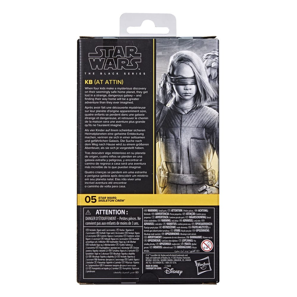 Star Wars: Skeleton Crew Black Series Actionfigur KB (At Attin) 15 cm - Versand: 5-7 Tage nach Bestellung