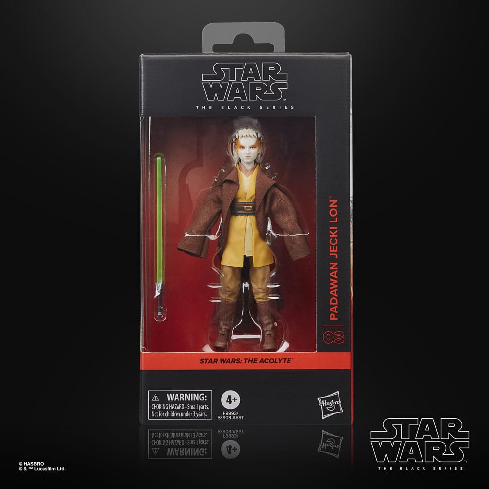Star Wars: The Acolyte Black Series Actionfigur Padawan Jecki Lon 15 cm - Versand: 5-7 Tage nach Bestellung