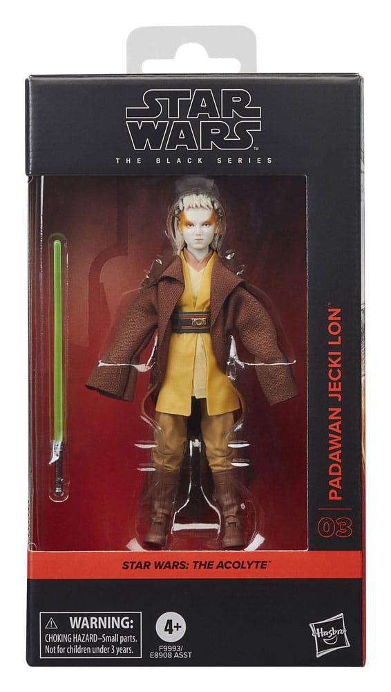 Star Wars: The Acolyte Black Series Actionfigur Padawan Jecki Lon 15 cm - Versand: 5-7 Tage nach Bestellung