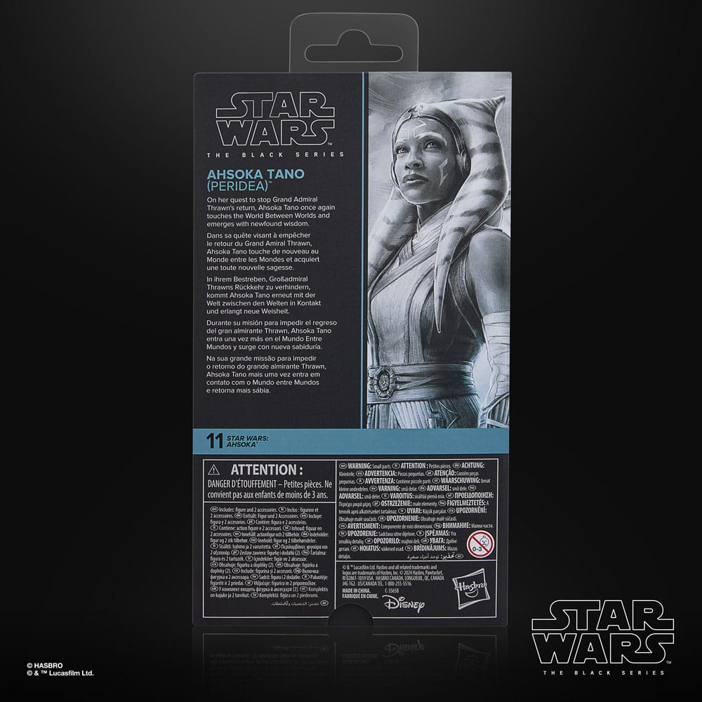 Star Wars: The Mandalorian Black Series Actionfigur Ahsoka Tano (Peridea) 15 cm - Versand: 5-7 Tage nach Bestellung