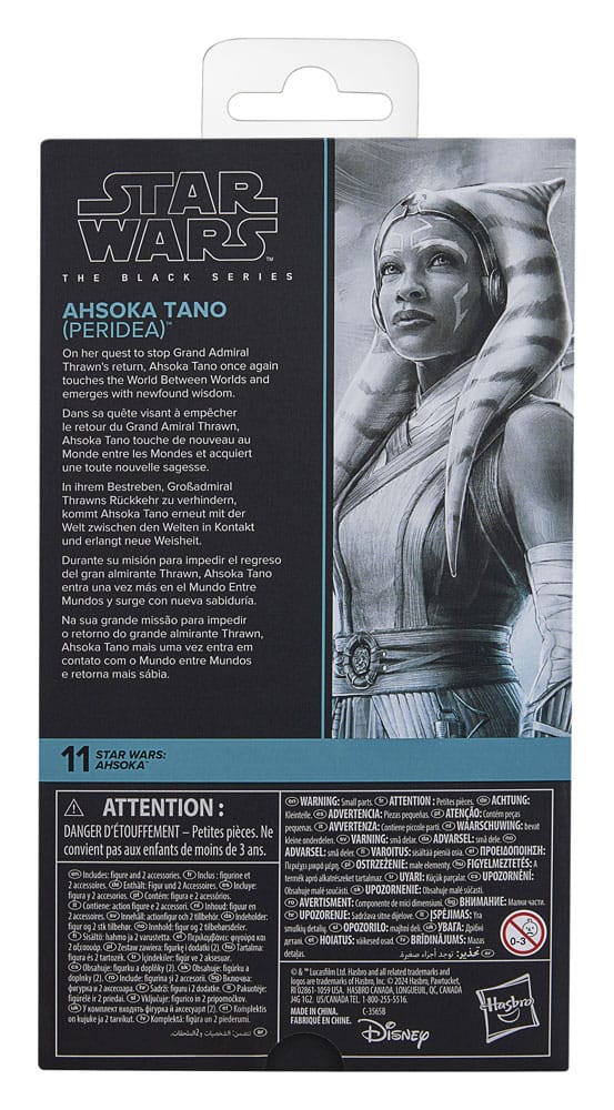 Star Wars: The Mandalorian Black Series Actionfigur Ahsoka Tano (Peridea) 15 cm - Versand: 5-7 Tage nach Bestellung
