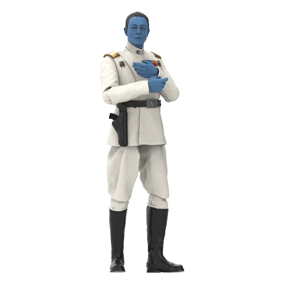 Star Wars : Ahsoka Black Series Action Figurine Grand Amiral Thrawn 15 cm - Précommande - ETA : Début 03.2025