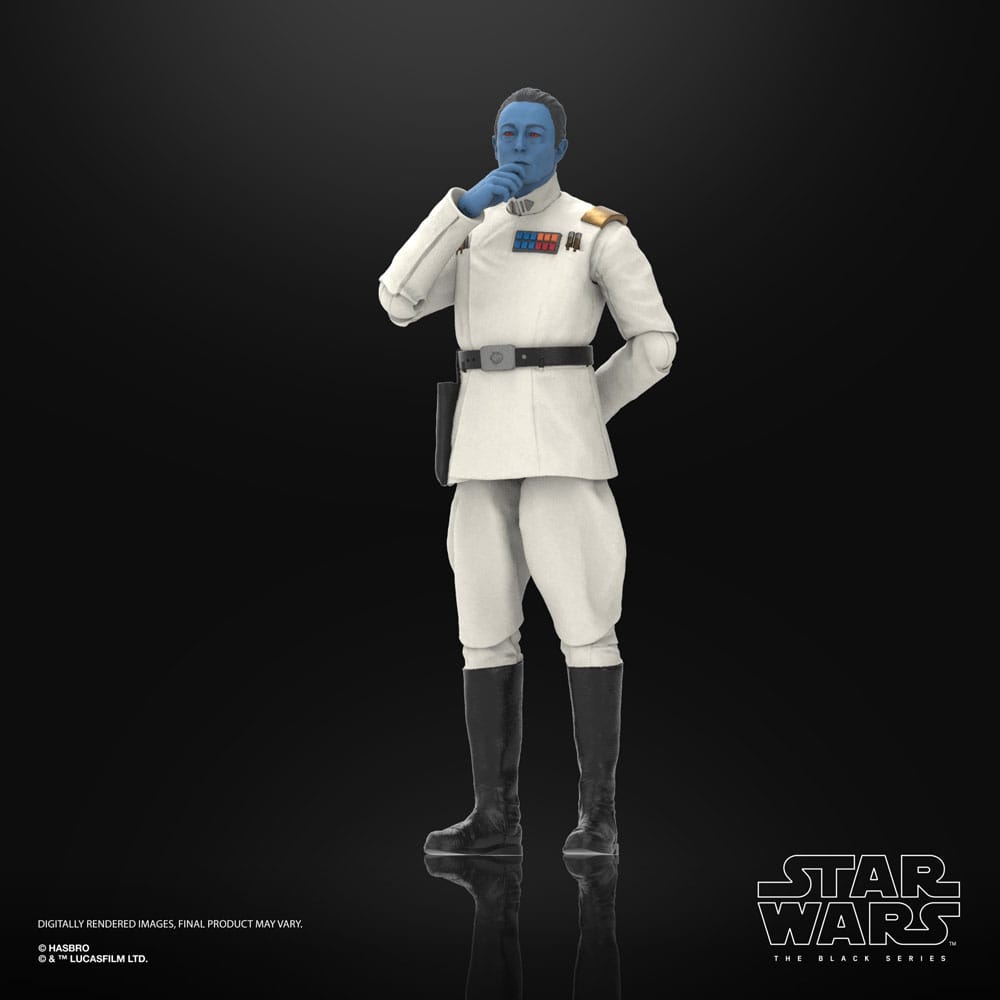 Star Wars : Ahsoka Black Series Action Figurine Grand Amiral Thrawn 15 cm - Précommande - ETA : Début 03.2025