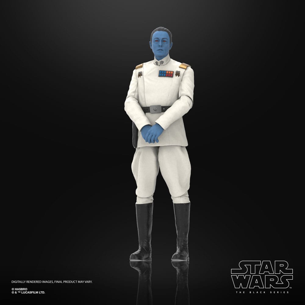 Star Wars : Ahsoka Black Series Action Figurine Grand Amiral Thrawn 15 cm - Précommande - ETA : Début 03.2025