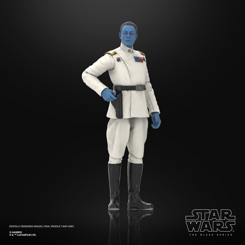 Star Wars : Ahsoka Black Series Action Figurine Grand Amiral Thrawn 15 cm - Précommande - ETA : Début 03.2025