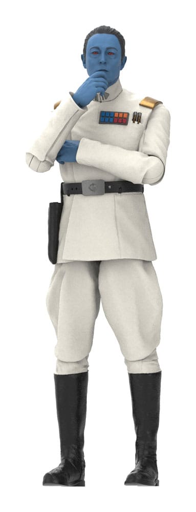 Star Wars : Ahsoka Black Series Action Figurine Grand Amiral Thrawn 15 cm - Précommande - ETA : Début 03.2025
