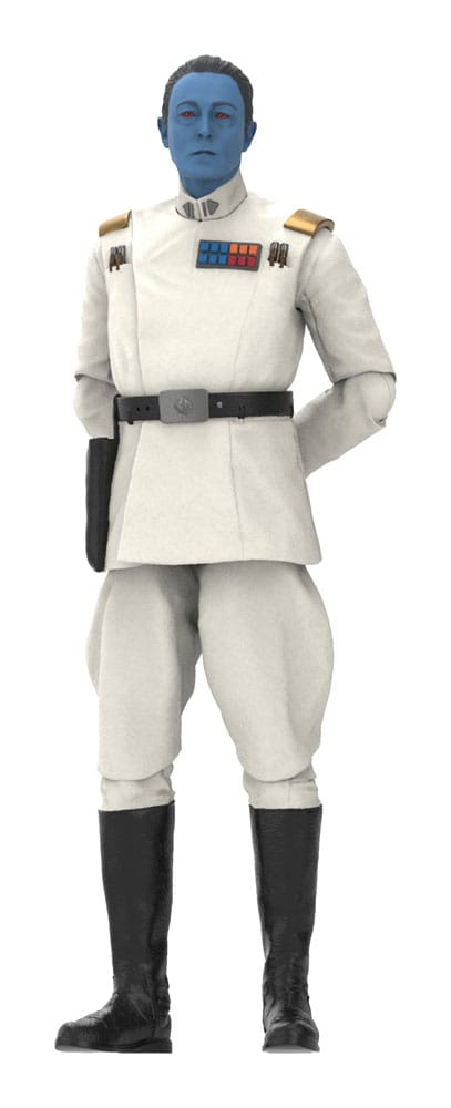 Star Wars : Ahsoka Black Series Action Figurine Grand Amiral Thrawn 15 cm - Précommande - ETA : Début 03.2025