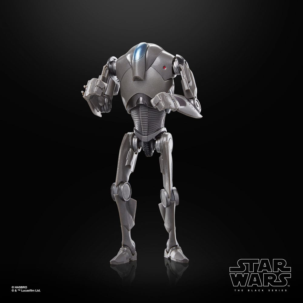 Star Wars Episode II Black Series Actionfigur Super Battle Droid 15 cm - Versand: 5-7 Tage nach Bestellung