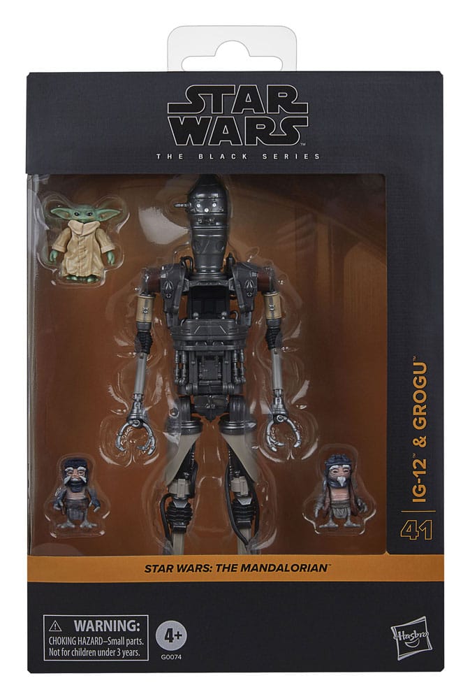 Star Wars : The Mandalorian Black Series Action Figures 2-Pack IG-12 & Grogu 15 cm - disponible en livraison immédiate