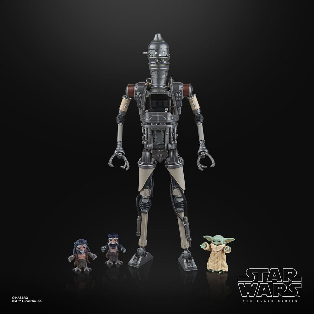 Star Wars : The Mandalorian Black Series Action Figures 2-Pack IG-12 & Grogu 15 cm - disponible en livraison immédiate