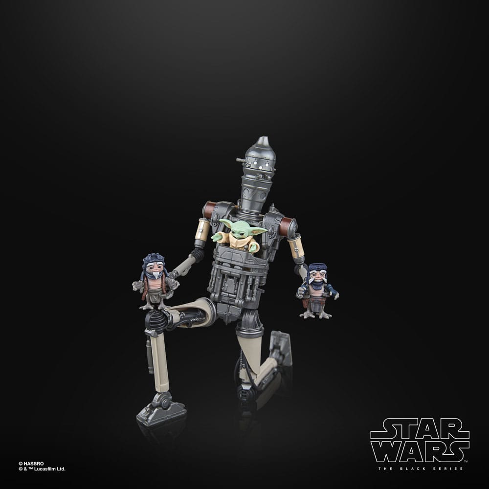 Star Wars : The Mandalorian Black Series Action Figures 2-Pack IG-12 & Grogu 15 cm - disponible en livraison immédiate