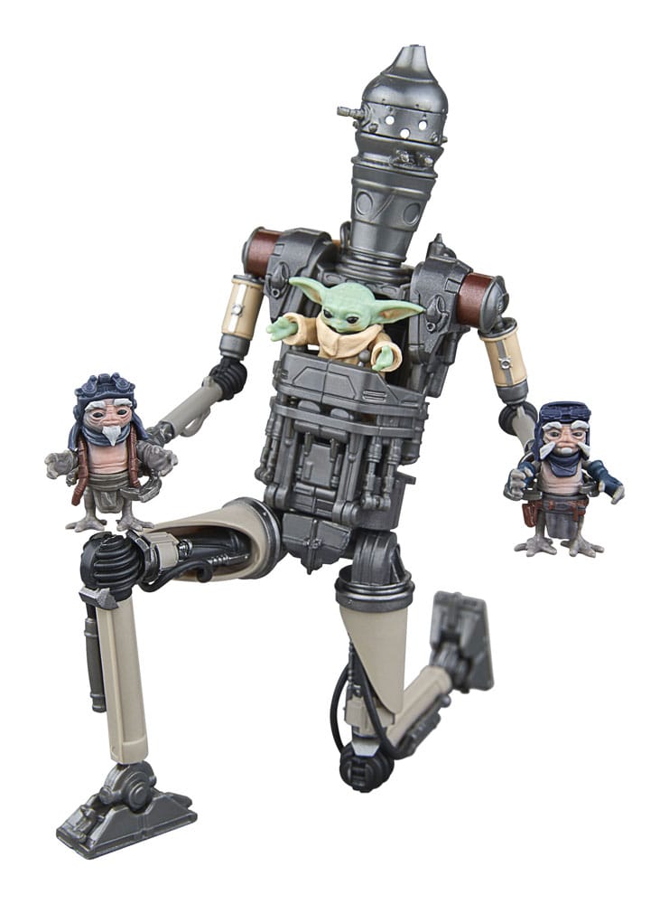 Star Wars : The Mandalorian Black Series Action Figures 2-Pack IG-12 & Grogu 15 cm - disponible en livraison immédiate