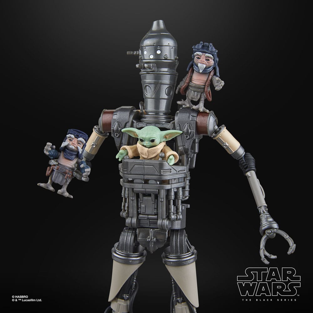 Star Wars : The Mandalorian Black Series Action Figures 2-Pack IG-12 & Grogu 15 cm - disponible en livraison immédiate