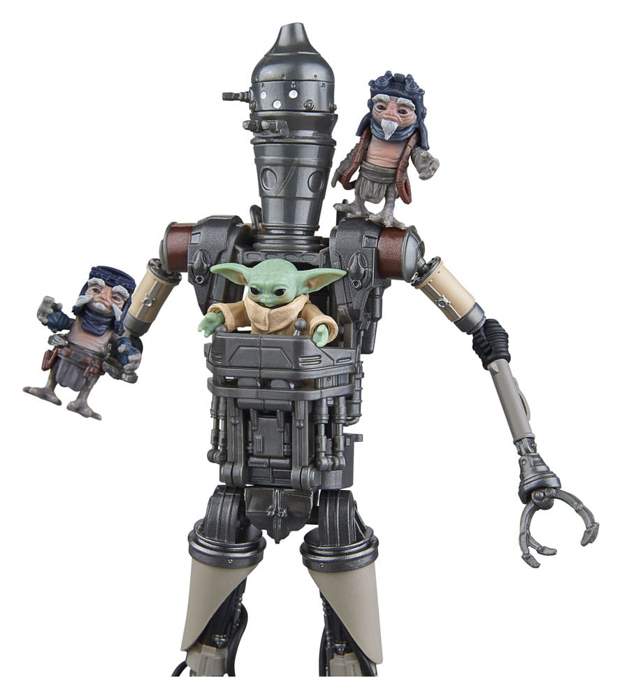 Star Wars : The Mandalorian Black Series Action Figures 2-Pack IG-12 & Grogu 15 cm - disponible en livraison immédiate
