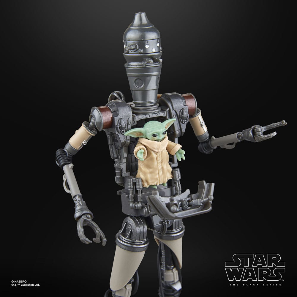 Star Wars : The Mandalorian Black Series Action Figures 2-Pack IG-12 & Grogu 15 cm - disponible en livraison immédiate