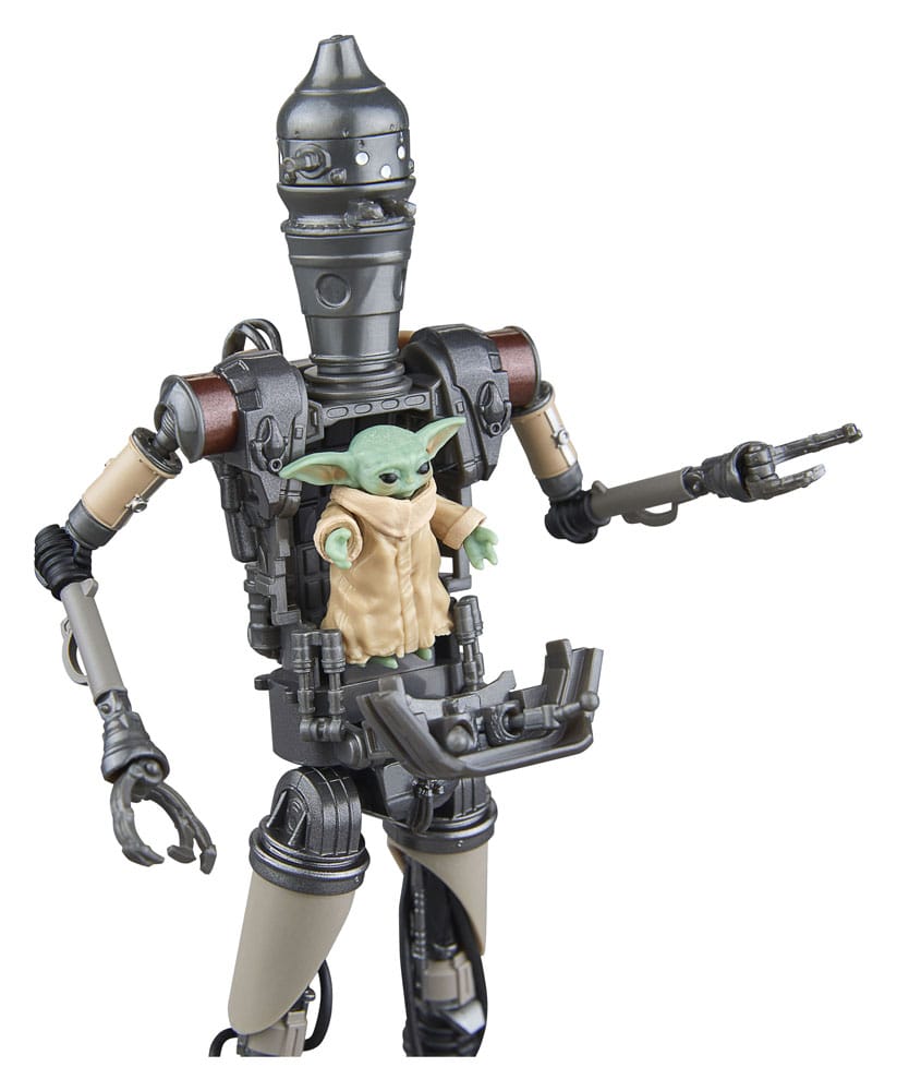 Star Wars : The Mandalorian Black Series Action Figures 2-Pack IG-12 & Grogu 15 cm - disponible en livraison immédiate