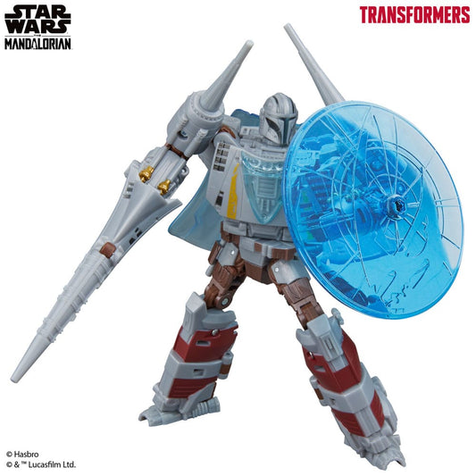 Star Wars x Transformers Actionfigur The Mandalorian / N-1 Starfighter 19 cm - Versand: 5-7 Tage nach Bestellung