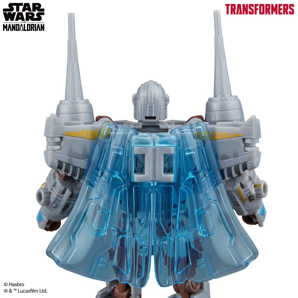 Star Wars x Transformers Actionfigur The Mandalorian / N-1 Starfighter 19 cm - Versand: 5-7 Tage nach Bestellung