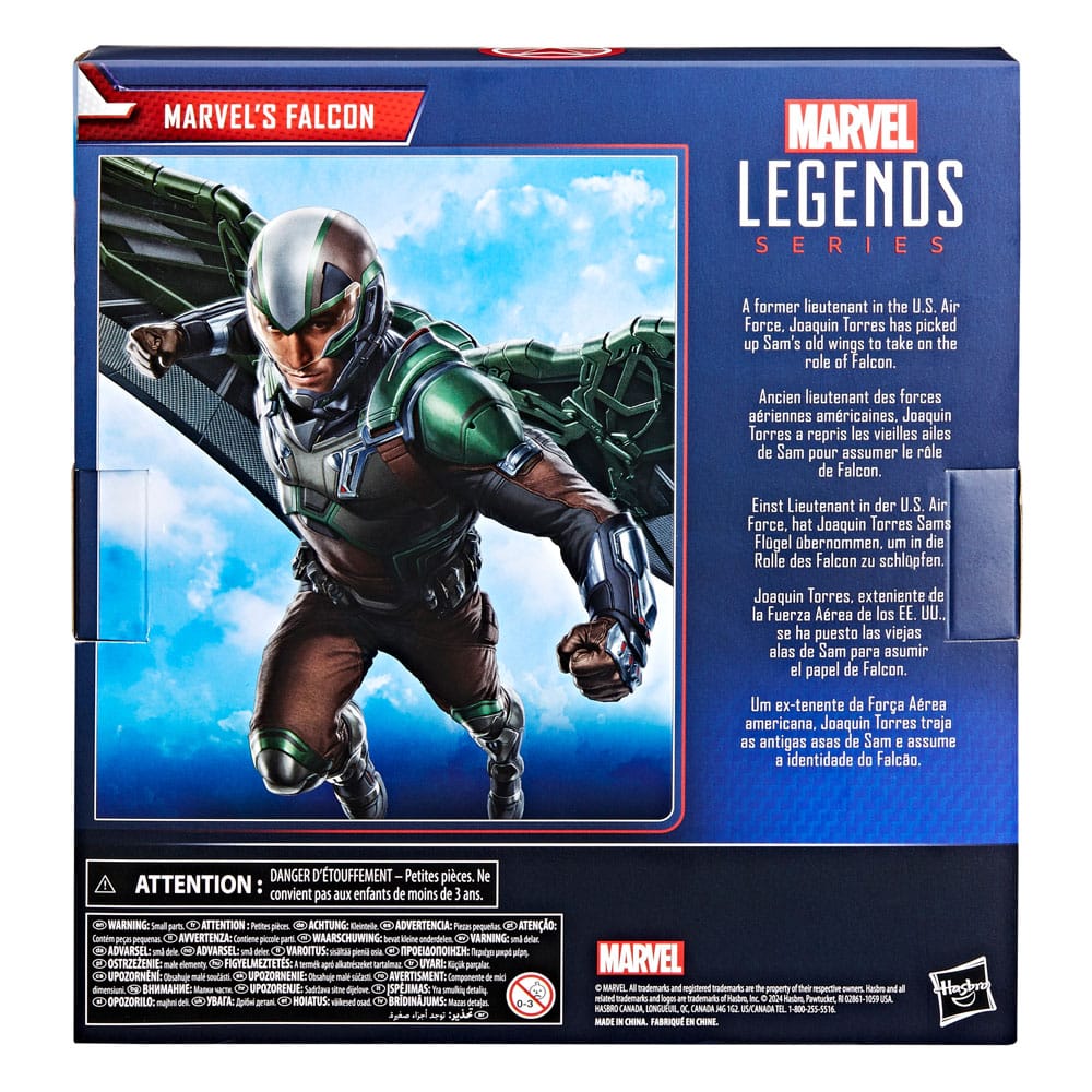 Captain America: Brave New World Marvel Legends Actionfigur Marvel's Falcon 15 cm - Versand: 5-7 Tage nach Bestellung