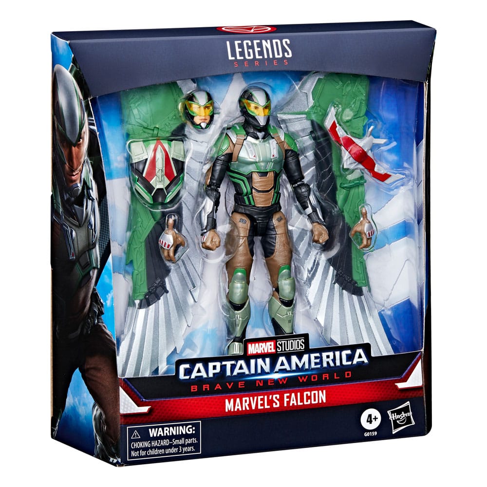 Captain America: Brave New World Marvel Legends Actionfigur Marvel's Falcon 15 cm - Versand: 5-7 Tage nach Bestellung