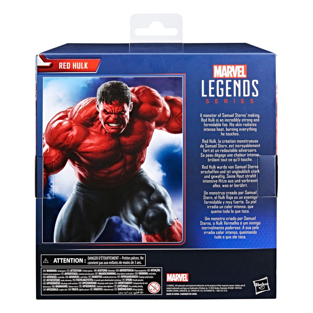 Captain America: Brave New World Marvel Legends Actionfigur Red Hulk 22 cm - Versand: 5-7 Tage nach Bestellung
