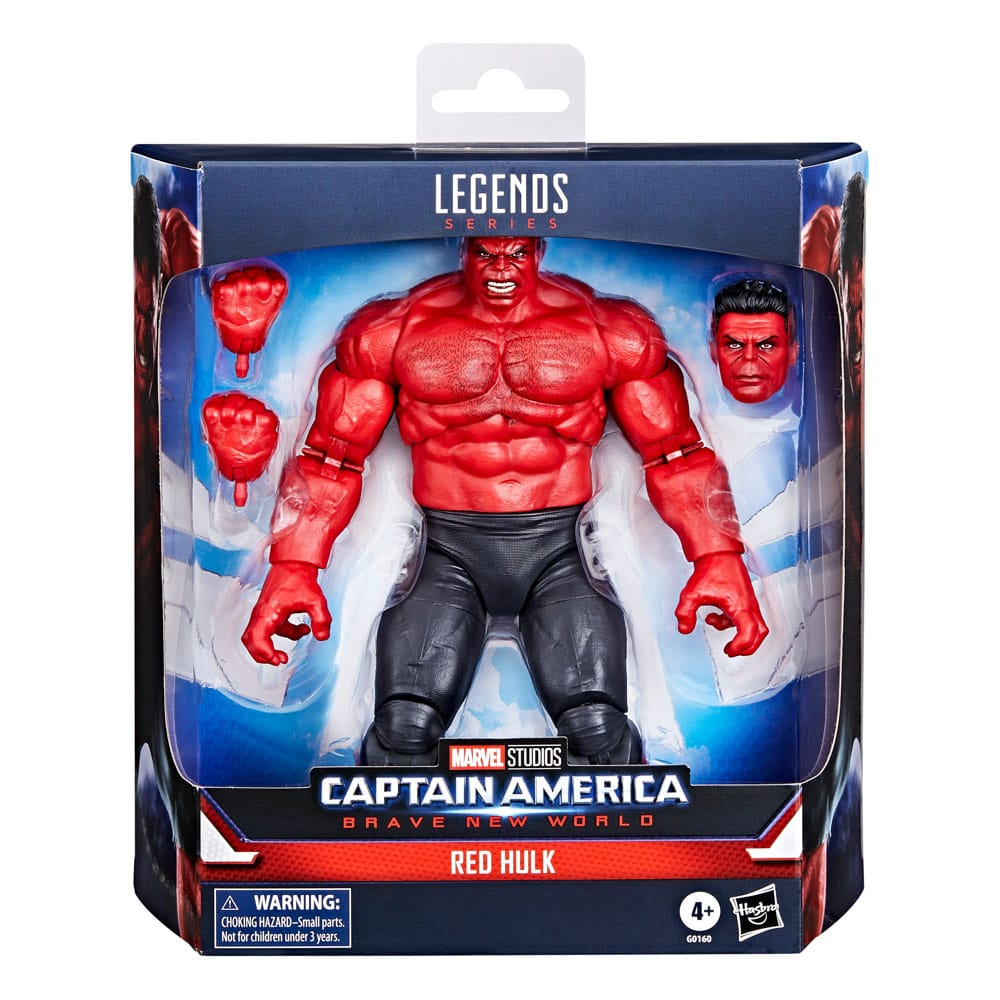 Captain America: Brave New World Marvel Legends Actionfigur Red Hulk 22 cm - Versand: 5-7 Tage nach Bestellung