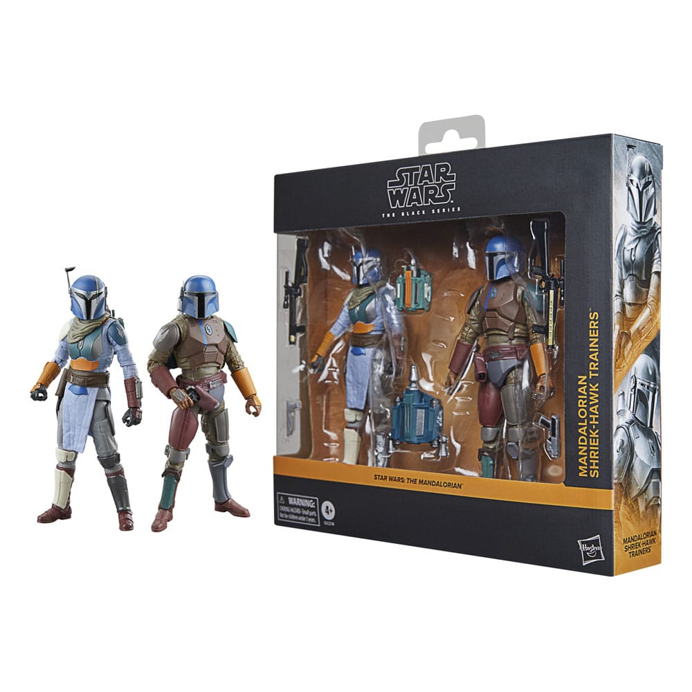 Star Wars: The Mandalorian Black Series Actionfiguren 2er-Pack Mandalorian Shriek-Hawk Trainers 15 cm - Versand: 5-7 Tage nach Bestellung