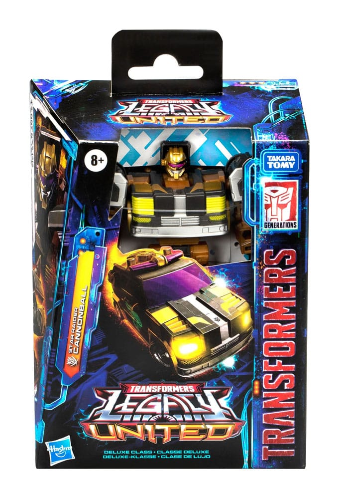 Transformers Generations Legacy United Deluxe Class Actionfigur Star Raider Cannonball 14 cm - Versand: 5-7 Tage nach Bestellung