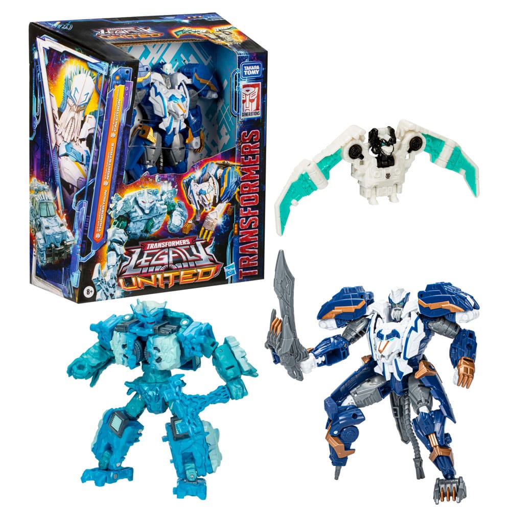 Transformers Generations Legacy United Leader Class Actionfigur Star Raider Thundertron 18 cm - Versand: 5-7 Tage nach Bestellung