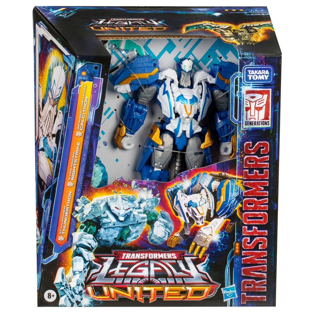 Transformers Generations Legacy United Leader Class Actionfigur Star Raider Thundertron 18 cm - Versand: 5-7 Tage nach Bestellung